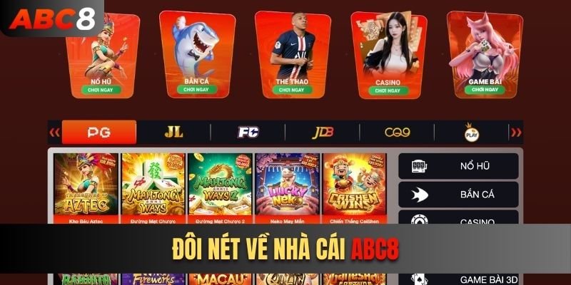 Đôi nét về nhà cái ABC8 - thế giới cá cược đình đám