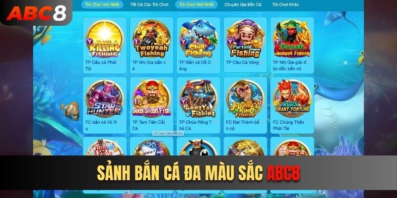 Hoá thân thành ngư phủ với game bắn cá
